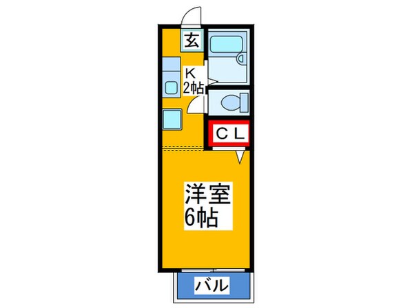 カンパニュラの物件間取画像